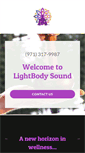 Mobile Screenshot of lightbodysound.com